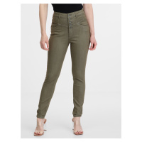 Orsay Khaki dámské skinny fit džíny - Dámské