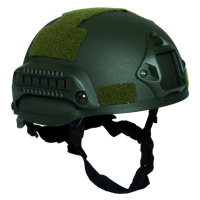 US bojová helma MICH 2002 RAIL Mil-Tec® - zelená