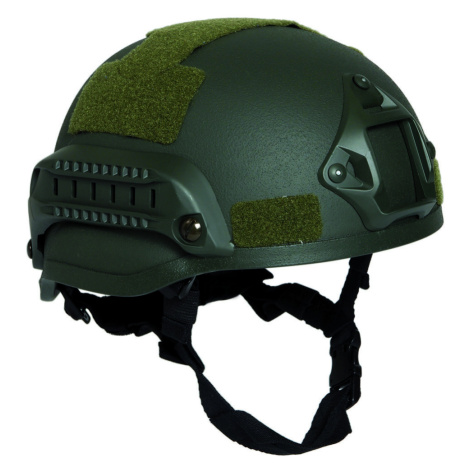 US bojová helma MICH 2002 RAIL Mil-Tec® - zelená Mil-Tec(Sturm Handels)
