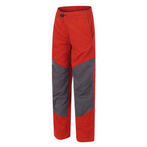 HANNAH Twin JR Dětské kalhoty 116HH0027LP04 Ketchup/graphite