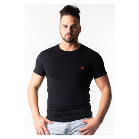 Pánské tričko Emporio Armani 111035 9P723 Černá