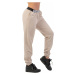 Nebbia Iconic Mid-Waist Sweatpants Cream Fitness kalhoty