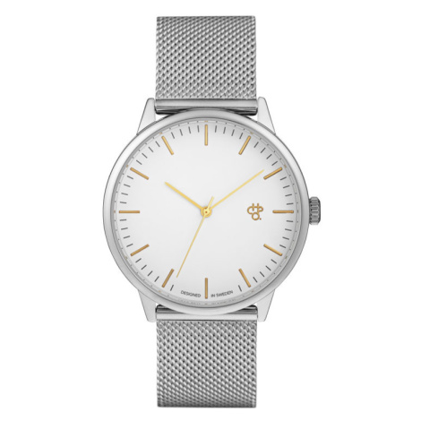 CHPO Nando Silver & Gold Unisex - Hodinky CHPO - Sivá - 14232ZZ-One-size - Size: