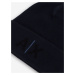 Tmavě modrá pánská vzorovaná zimní čepice Armani Exchange