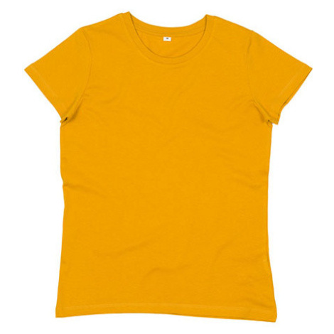 Mantis Dámské triko z organické bavlny P02 Mustard