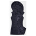 Tmavě modrá dámská vesta s kapucí (16M9096-215)