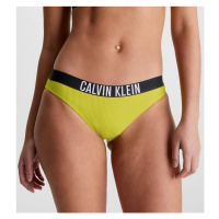 Dámské plavky Calvin Klein KW0KW01986 kalhotky | žlutá