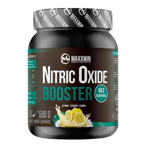 MAXXWIN Nitric Oxide Booster bez kofeinu 500 g - citron