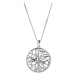 Preciosa Stříbrný náhrdelník s krystaly Tree of Life 6072 00 (řetízek, přívěsek)