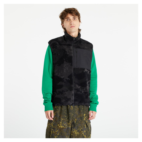 Vesta adidas Originals Graphics Camo Reversible Fleece Vest Black