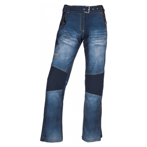 Dámské zimní softshellové kalhoty KILPI JEANSO-W modrá
