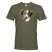 Pánské tričko  Australský ovčák- tričko pro milovníky psů