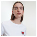 Reserved - Bavlněné tričko Keith Haring - Krémová