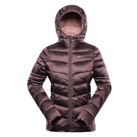 Bunda dámská ALPINE PRO ROGA růžová