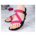 Barefoot sandály Be Lenka Flexi - Fuchsia Pink