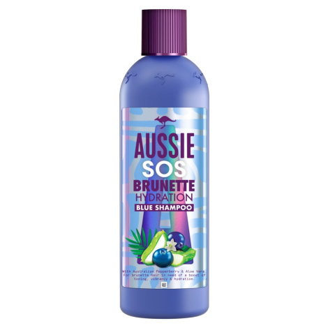 Aussie Modrý šampon pro tmavé vlasy 290 ml