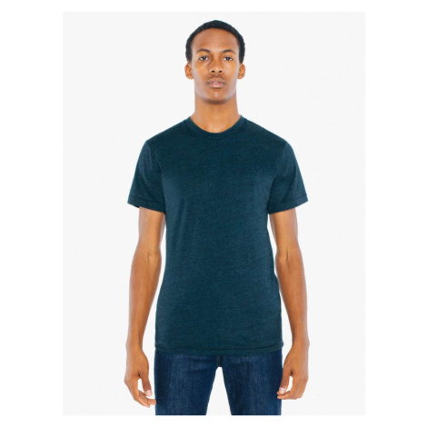 Unisex lehké tričko Poly American Apparel – černá voda