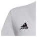 adidas ENTRADA 22 TEE Chlapecké triko, bílá, velikost