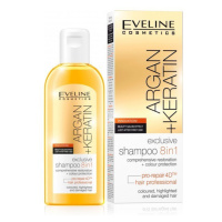 Eveline Cosmetics Argan + Keratin Exkluzivní šampon 8v1 150 ml