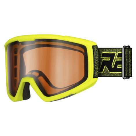 Lyžařské brýle Relax SLIDER - reflexní žlutá