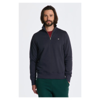 MIKINA GANT REG SHIELD HALF ZIP SWEAT modrá