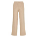 Tommy Hilfiger Trousers - SOFT RIB WIDE LEG PANT beige