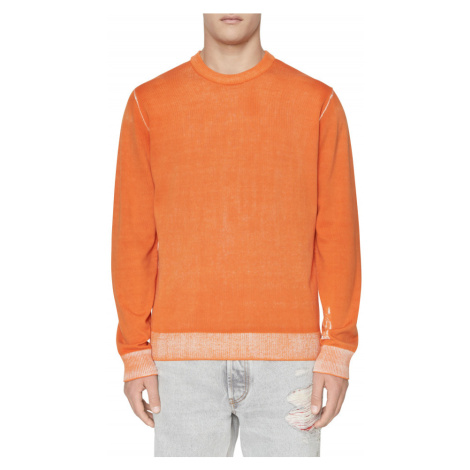 Svetr diesel k-larence knitwear oranžová