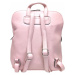 Světle růžový dámský batoh s ornamenty