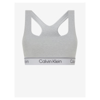 Světle šedá dámská sportovní podprsenka Calvin Klein Underwear