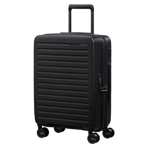 Samsonite RESTACKD Spinner 55cm Černý rozšiřitelný