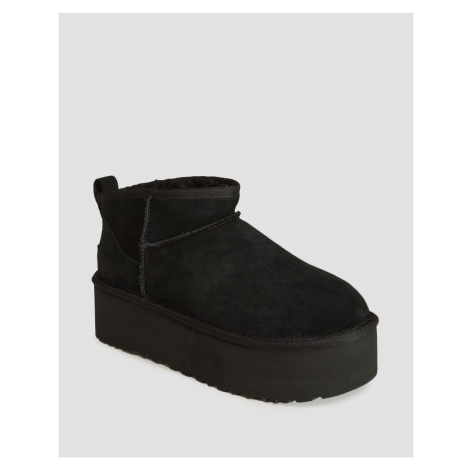 Dámské Boty Z Ovčí Kůže Ugg Classic Ultra Mini Platform
