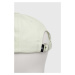 Bavlněná baseballová čepice Calvin Klein Jeans tyrkysová barva, s aplikací, K60K608849