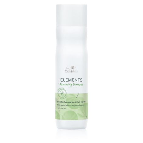 Wella Professionals Elements obnovující šampon pro lesk a hebkost vlasů 250 ml