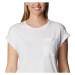 Columbia BOUNDLESS TREK SHORT SLEEVE TEE Dámské tričko, bílá, velikost