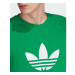 ADIDAS ORIGINALS-TREFOIL CREW-IM4503-green Zelená