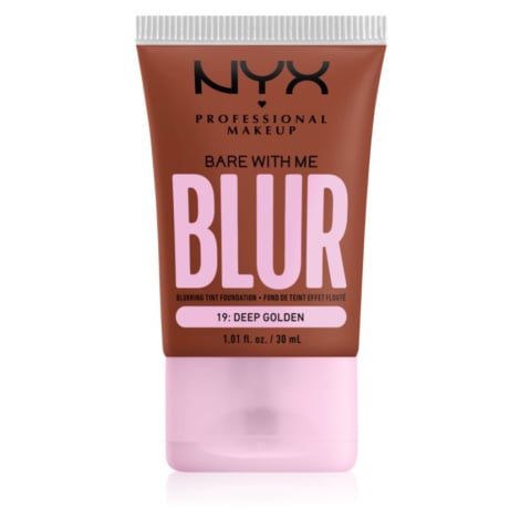 NYX Professional Makeup Bare With Me Blur Tint hydratační make-up odstín 19 Deep Golden 30 ml