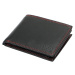 Pánská kožená peněženka Wild 125600 černá / červená
