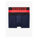 Sda dvou boxerek v tmavě modré a korálové barvě Calvin Klein Underwear