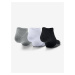 Sada tří párů šedých ponožek Heatgear Under Armour.