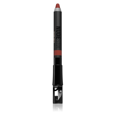 Nudestix Intense Matte univerzální tužka na rty a tváře odstín Royal 2,8 g