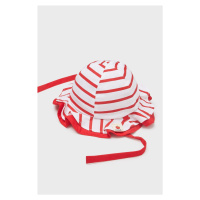 Dětský klobouk Mayoral Newborn červená barva, bavlněný