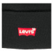 Levis RED BATWING EMBROIDERED SLOUCHY BEANIE Černá
