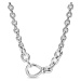 Pandora Masivní stříbrný náhrdelník Nekonečno 398902C00-50