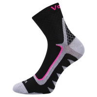 Voxx Kryptox Unisex sportovní ponožky - 3 páry BM000000631000100493 černá/magenta