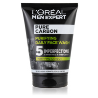 L’Oréal Paris Men Expert Pure Carbon čisticí gel s aktivním uhlím 100 ml