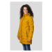 Hannah LILIAN Dámský peřový kabát, žlutá, velikost