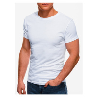 Bílé pánské basic tričko Edoti