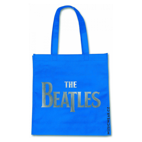 The Beatles ekologická nákupní taška, Silver Drop T Logo Blue RockOff