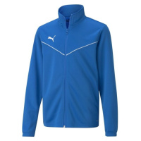 Puma TEAMRISE TRAINING POLY JACKET Chlapecká mikina, modrá, velikost