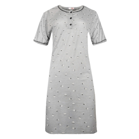 Edita noční košilekrátkým rukávem 691černá